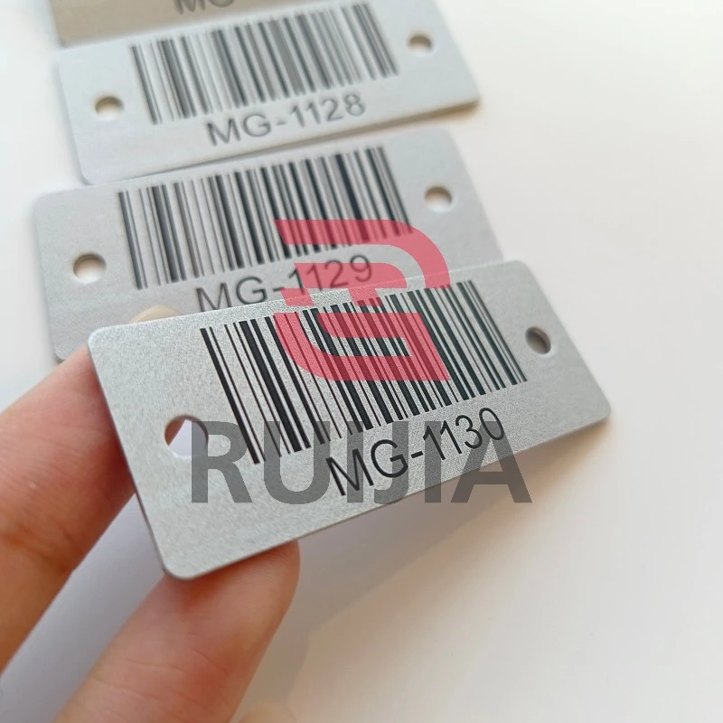 Metal Asset Tags With Barcode Metal Asset Tags With Barcode