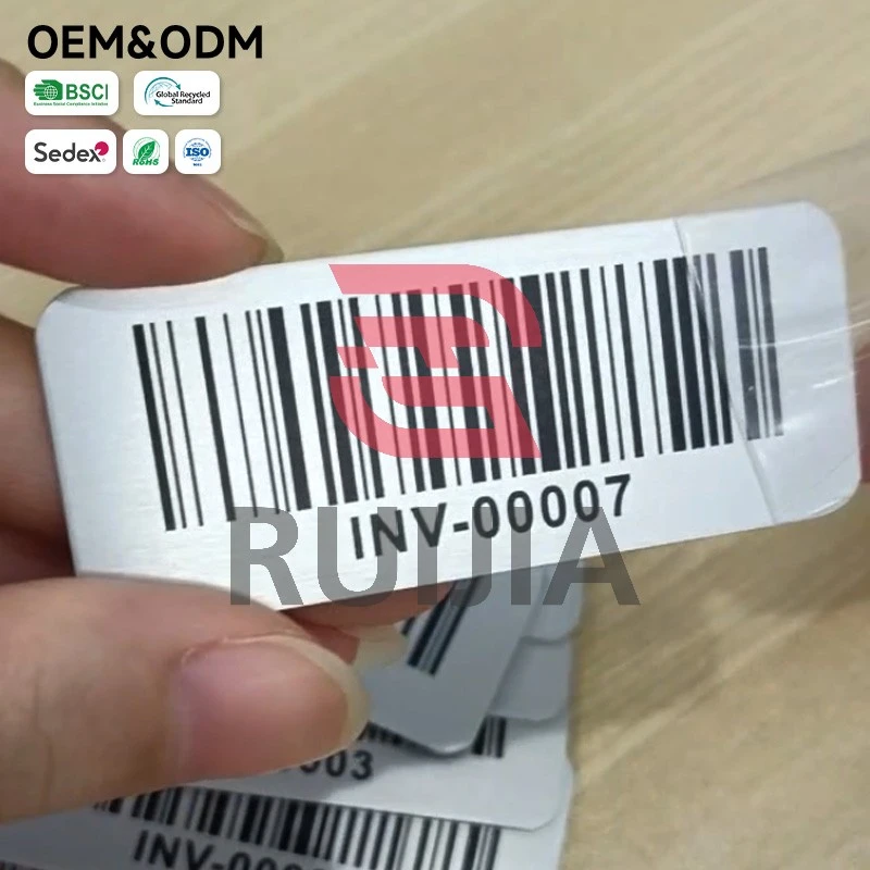 Metal Asset Tags With Barcode Metal Asset Tags With Barcode