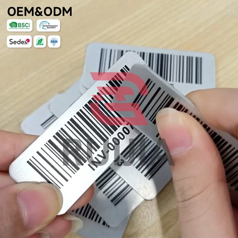 Metal Asset Tags With Barcode Metal Asset Tags With Barcode